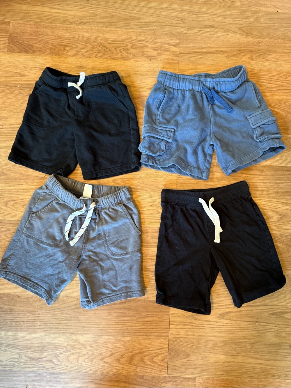 Kids Shorts Bundle - Blue and Black